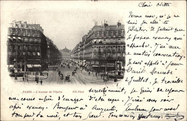 L'Avenue de l'Opera Paris France