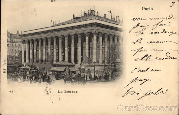 La Bourse Paris France