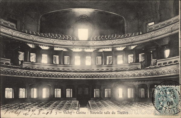 Casino - Nouvelle salle du Théâtre Vichy France