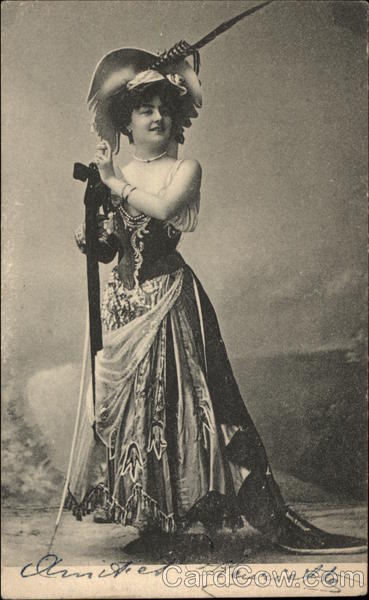 Opera or Galmour Lady France Women