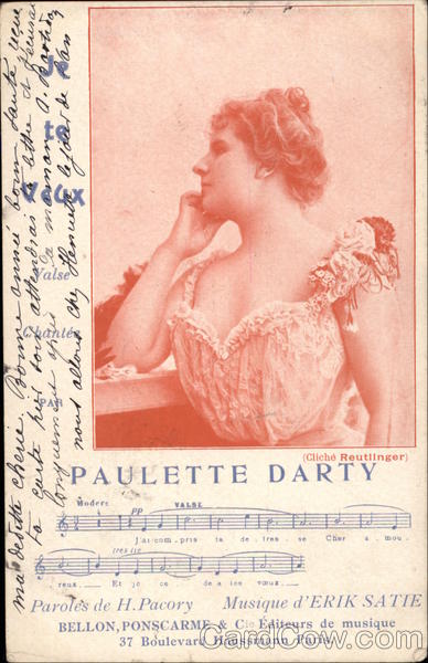 Paulette Darty - French Singer Women