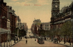 Collins Street Postcard