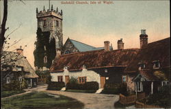 Godshill Church Postcard