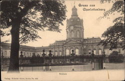 Gruss aus Charlottenburg, mit Schloss Postcard