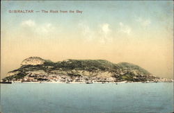 The Rock from the Bay Postcard