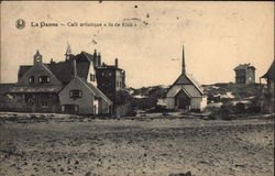 Café artistique "In de Klok" Postcard