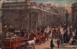 The Bank of England in London Postcard