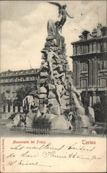 Monumento del Frejus Postcard