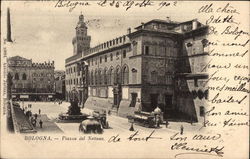 Piazza del Nettuno, Bologna Postcard