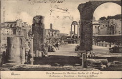 Roman Forum Postcard