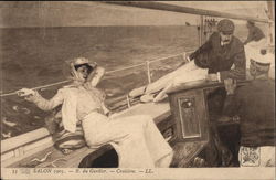 Croisiere by Raoul du Gardier Postcard