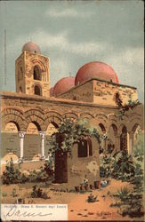 Chiesa S. Giovanni degli Eremiti Palermo, Italy Postcard Postcard