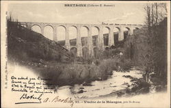Viaduc de la Meaugon Postcard