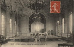 Intérieur de la Salle des Fêtes Postcard