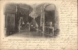Palais de Fontainebleau - Bedromm of Napoleon I Postcard