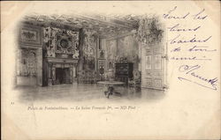 Palais de Fontainebleau - Le Salon François Ier Postcard