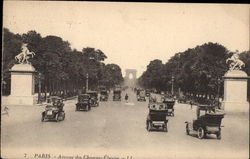 Avenue des Champs-Élysées Postcard