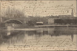 Bray-sur-Seine, vu de Mouy Postcard