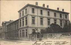 Les Ecoles Communales Postcard