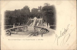 Parc de Saint-Cloud - La Grande Cascade Postcard
