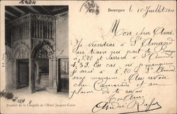 Esxalier de la Chapelle de l'Hotel Jacques-Coeur Postcard