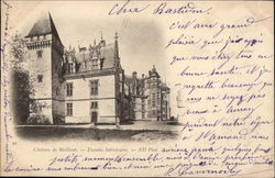 Château de Meillant - Façades Intérieures Postcard