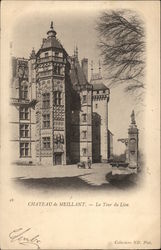 Chateau de Meillant avec La Tour du Lion Postcard