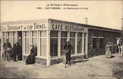 Le Restaurant du Cap Cap Frehel, France Postcard Postcard