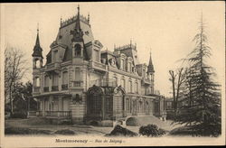 Rue de Jaigny Montmorency, France Postcard Postcard