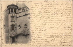 Escalier de l'Hôtel Lallemand Postcard