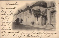Hôtel du Grand-Cerf Lorrez-le-Bocage-Préaux, France Postcard Postcard
