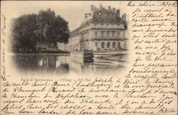 Palais de Fontainebleau, L'Étang Postcard