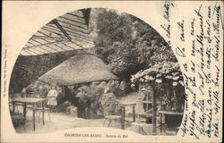 Source du Roi Enghien-les-Bains, France Postcard Postcard