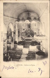Interior of Church Postcard