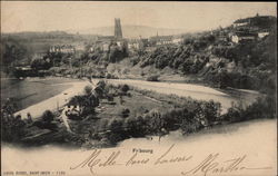 Fribourg Switzerland Postcard Postcard