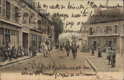 Rue du Champ de Foire Postcard