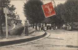 Avenue des Tilleuls Postcard