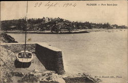 Plouer - Port Saint-Jean Postcard
