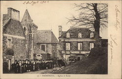 Eglise et Butte Postcard