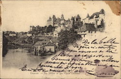 La Vazere et les Vieux Chateaux Postcard