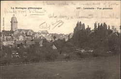 View of Town Postcard