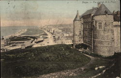 View of the Beach Postcard