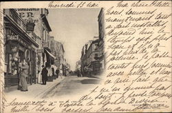 La Rue de l'Eglise Postcard