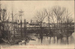 The Town from the Bridge Postcard