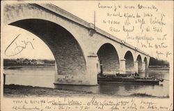 Le Pont du Chemin de Fer Postcard
