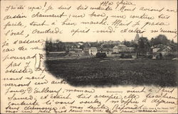 VIew of Town Postcard