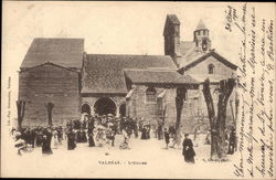 View of Local Church Postcard