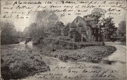 Henwood Mill Solihull, England Warwickshire Postcard Postcard