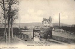 Rue de Triel - Petit Pont Postcard