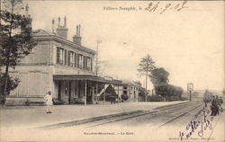 La Gare - Railway Station Postcard